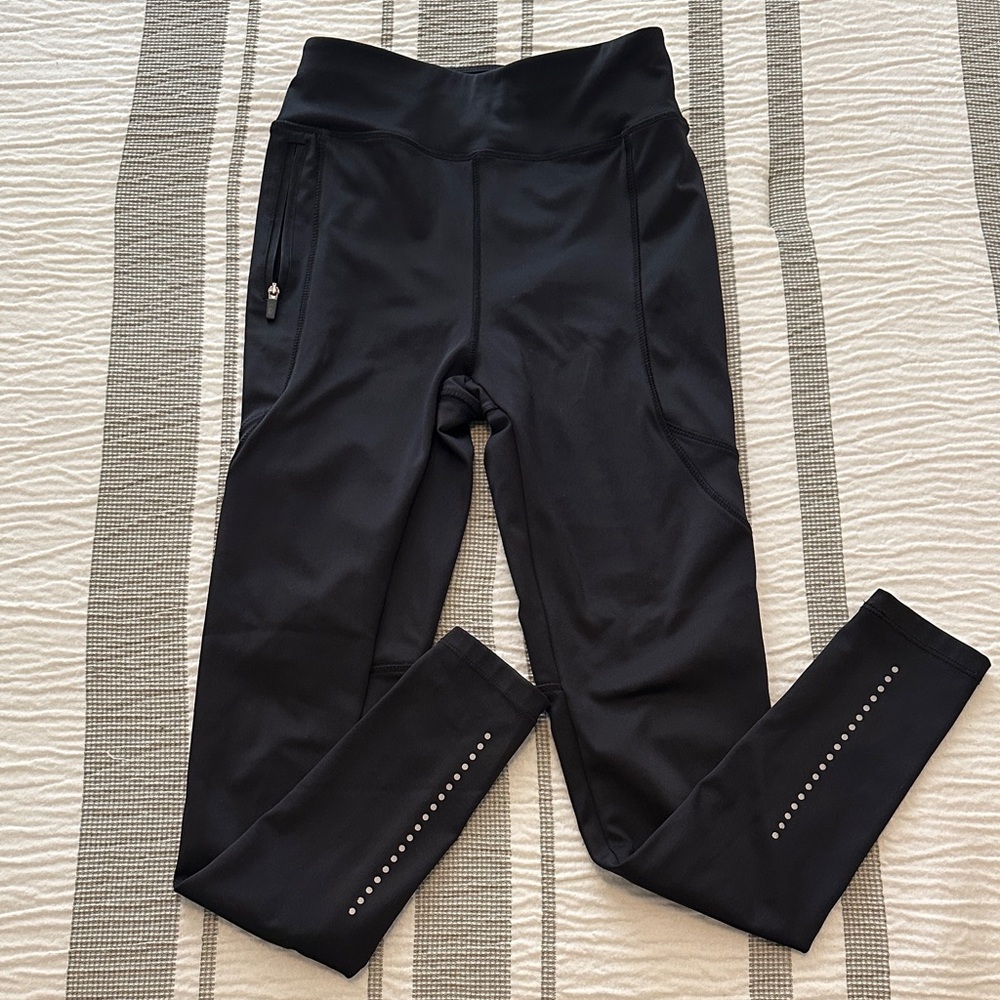 ASOS Black Leggings with Side Zipper